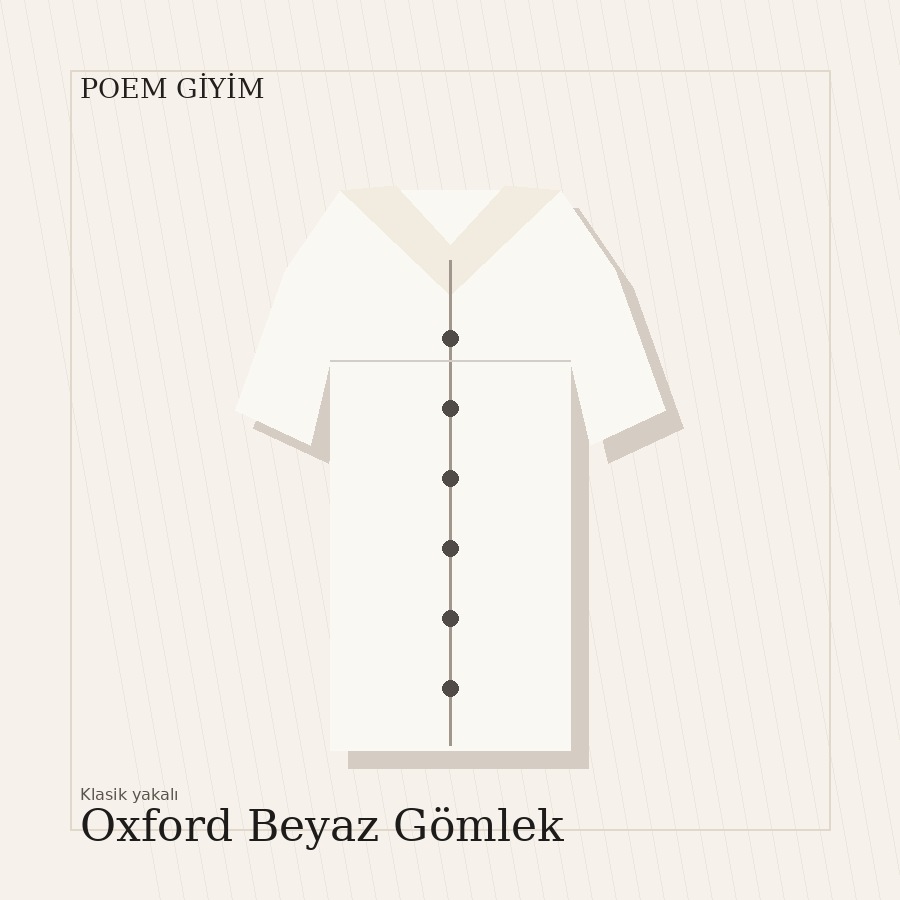 Oxford Beyaz Gömlek
